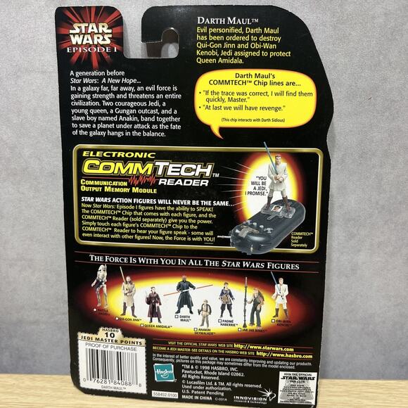 RARE 1998 Star Wars Episode 1 Darth Maul Figure GRAY VEST VARIANT - Picture 5 of 5